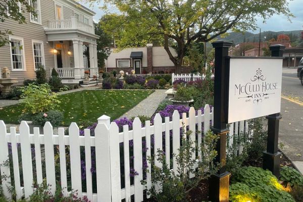 McCully House Inn landscape design project