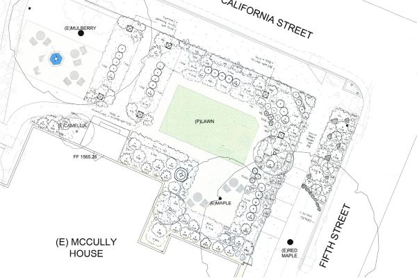 McCully House Inn landscape design plan
